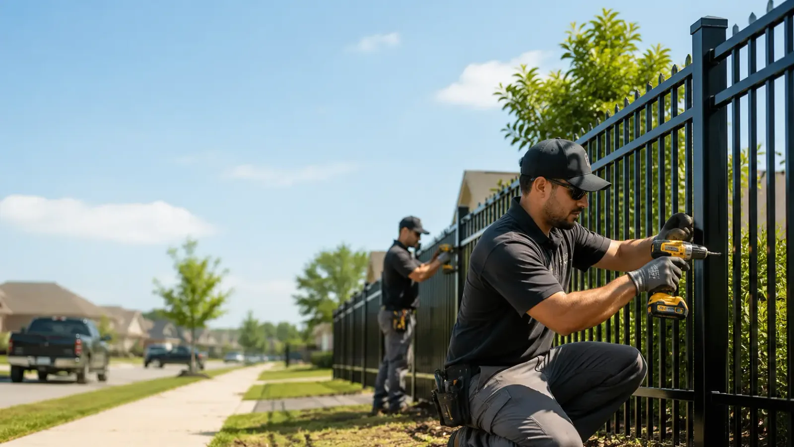 Metal Fence Installation in Center City, MN